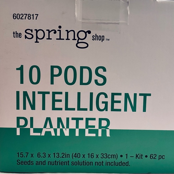 New Smart Indoor Planter, 10 Pods, Automatic Water Light for Plants Herbs - Picture 3 of 6